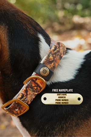 Forest Camo BioThane® Collar