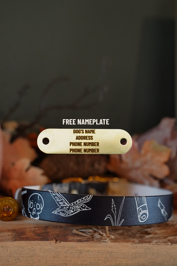 Spooky Duck BioThane® Collar *LIMITED EDITION*