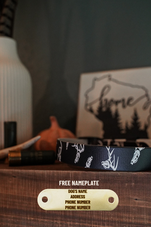 Spooky Deer BioThane® Collar *LIMITED EDITION*