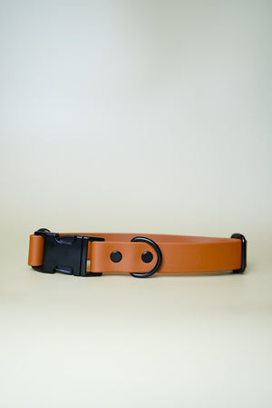 The Onyx Adjustable 1” BioThane® Quick Release Collar
