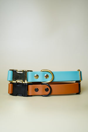 The Onyx Adjustable 1” BioThane® Quick Release Collar