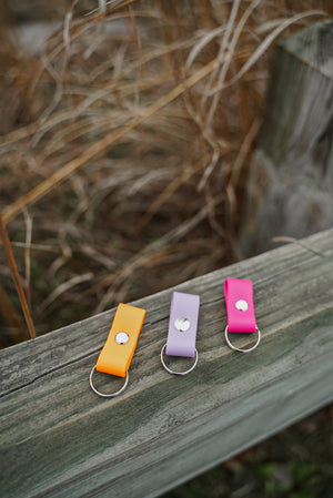 Mini BioThane® Keychain (Cedar)