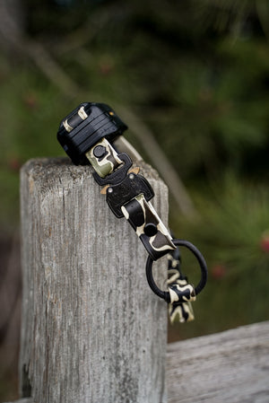 Stealth Camo Alpha Cobra Buckle E Collar Strap (Bungee)