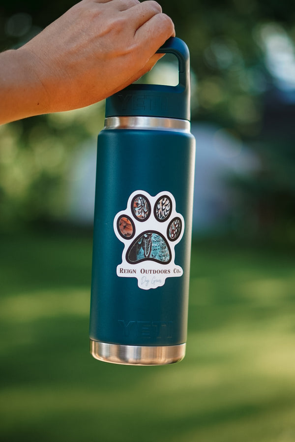 Pheasant Paw Print Sticker