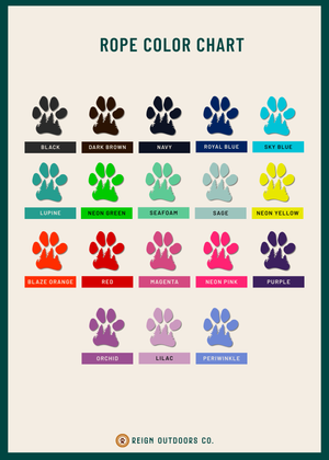 Rope BioThane® Leash