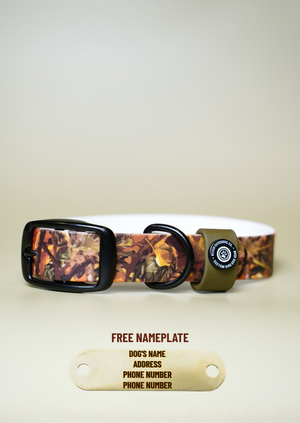 Forest Camo BioThane® Collar