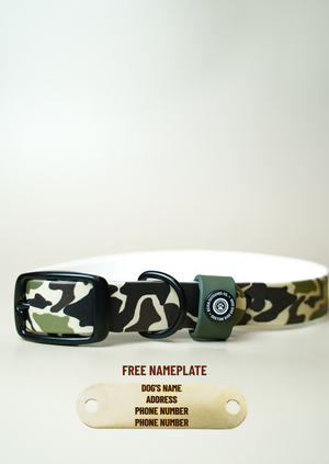 Stealth Camo BioThane® Collar