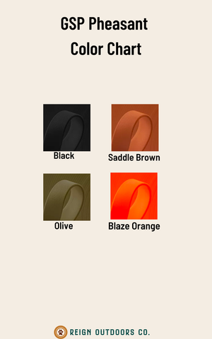 GSP Pheasant BioThane® Collar